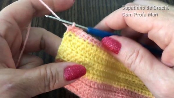 Passo a passo fácil e bem delicado 😊 sapatinho de croche para Bebê