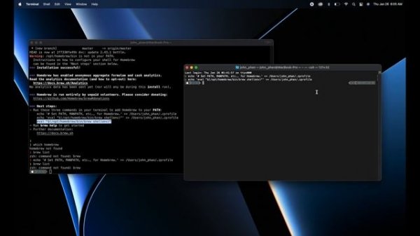 zsh command not found brew on Mac