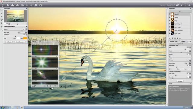 AKVIS LightShop: Workspace Overview смотреть онлайн
