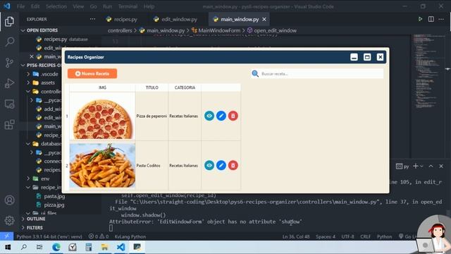 PySide6 - (4-4) Aplicación de escritorio con Python & MySQL. [Qt for Python] смотреть онлайн