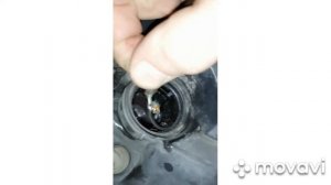 Ремонт фары (поворотник левая сторона) OPEL VECTRA C Z18XE.