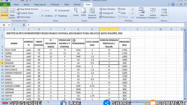 Cara Menampilkan Batas Kertas di Excel смотреть онлайн