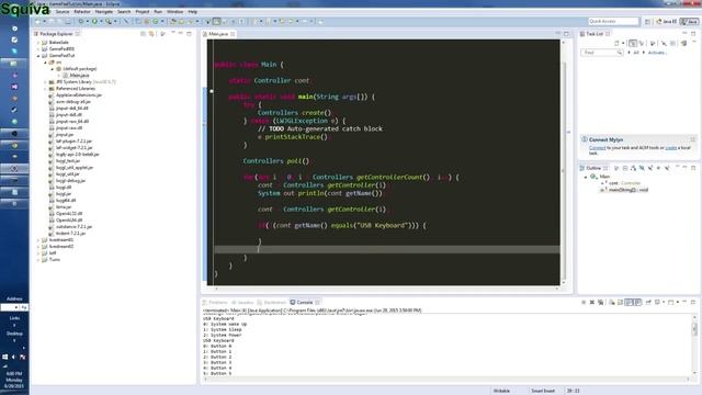 Use game controller in Java(LWJGL) смотреть онлайн