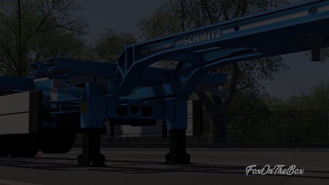 ETS2 1.41 Schmitz S.CF 45' Euro Container Trailer | Euro Truck Simulator 2 Mod смотреть онлайн