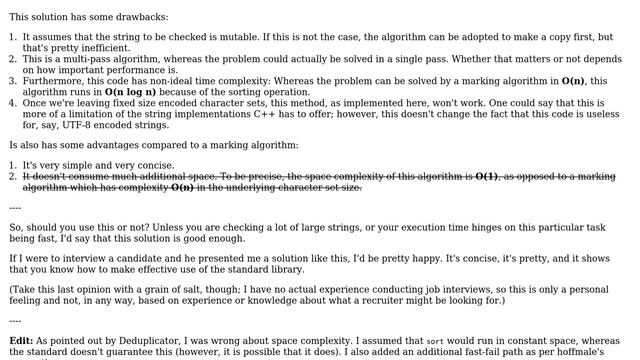 Check if a string has all unique characters (7 Solutions!!) смотреть онлайн