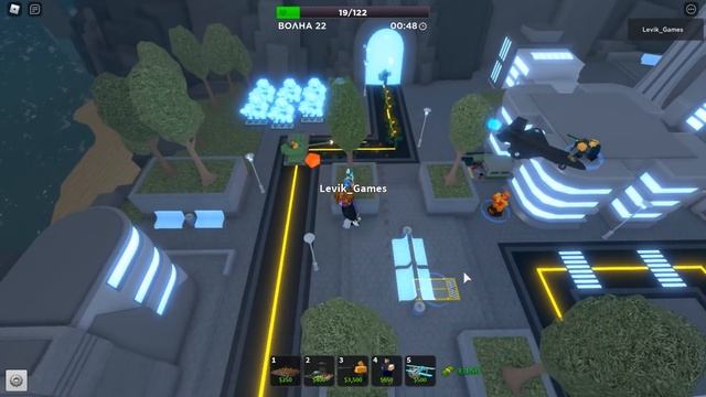 Пробую новые карты в Roblox Tower Defense Simulator Товер Дефенс симулятор #2 смотреть онлайн