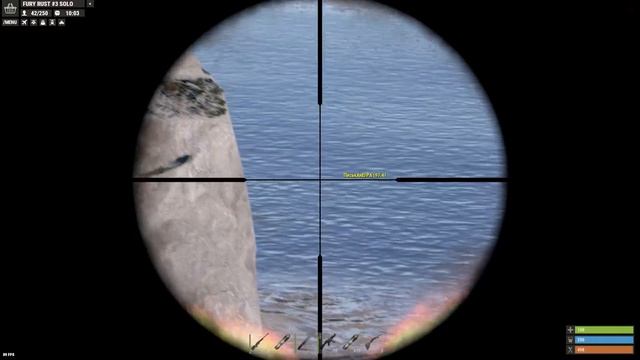 СНАЙПЕРКА АДМИНА, отключает мышку любому игроку! - Патруль в раст/rust смотреть онлайн