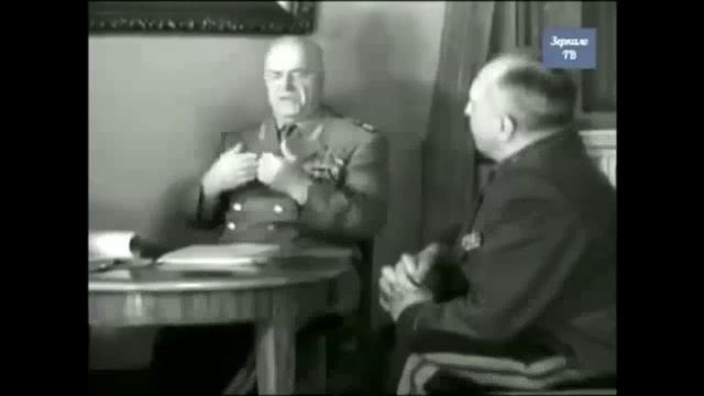 Кинохроника. 4-я часть. Интервью маршала Г. Жукова. Part 4. Interview With Marshal G. Zhukov.