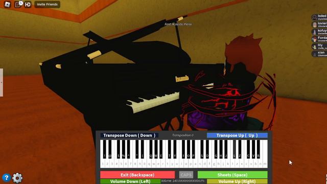 Love Nwantiti | Roblox Virtual Piano (sheets in desc) смотреть онлайн