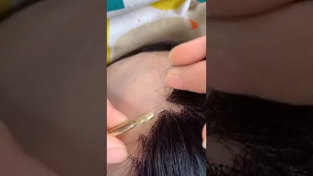 Episode 2068 Pure hand knitting# Real Hair Set # Wig manufacturer # Wig wholesale# Real human hair смотреть онлайн