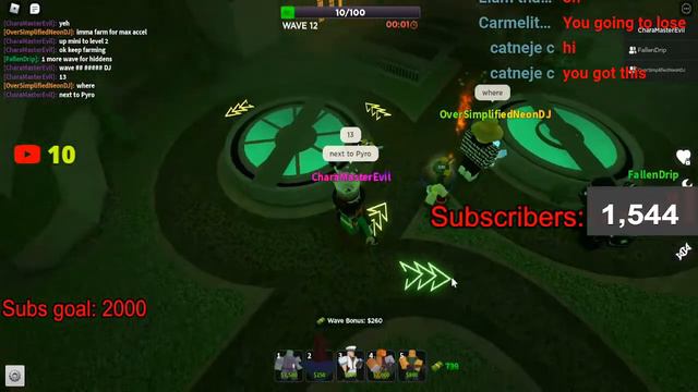 Roblox Tower Defense Simulator [LIVE] - Defeat Nuclear Monster and Grinding shell смотреть онлайн