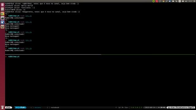 Node.js - Gerenciando filas no RabbitMQ смотреть онлайн
