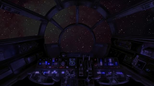 Spaceship Cockpit | White Noise Of The Universe | Deep Relaxation |  Space Travel