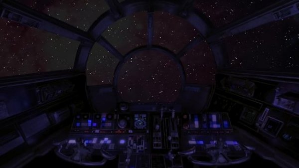 Spaceship Cockpit | White noise of the Universe | Deep relaxation |  Space Travel