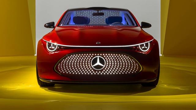 The Stylish Mercedes Concept CLA-Class: An Electric Sedan with a Remarkable 750 km Range! | EV смотреть онлайн