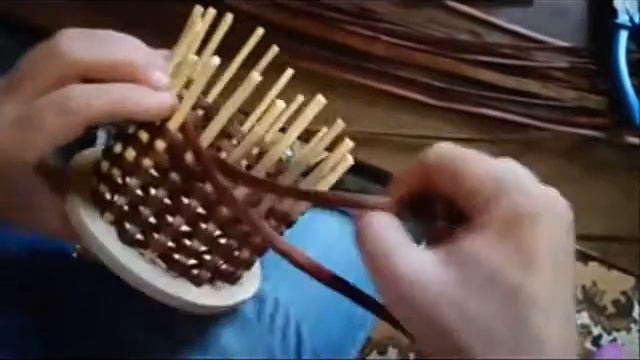 Мастер-класс по лозоплетению "Органайзер для кухни" смотреть онлайн
