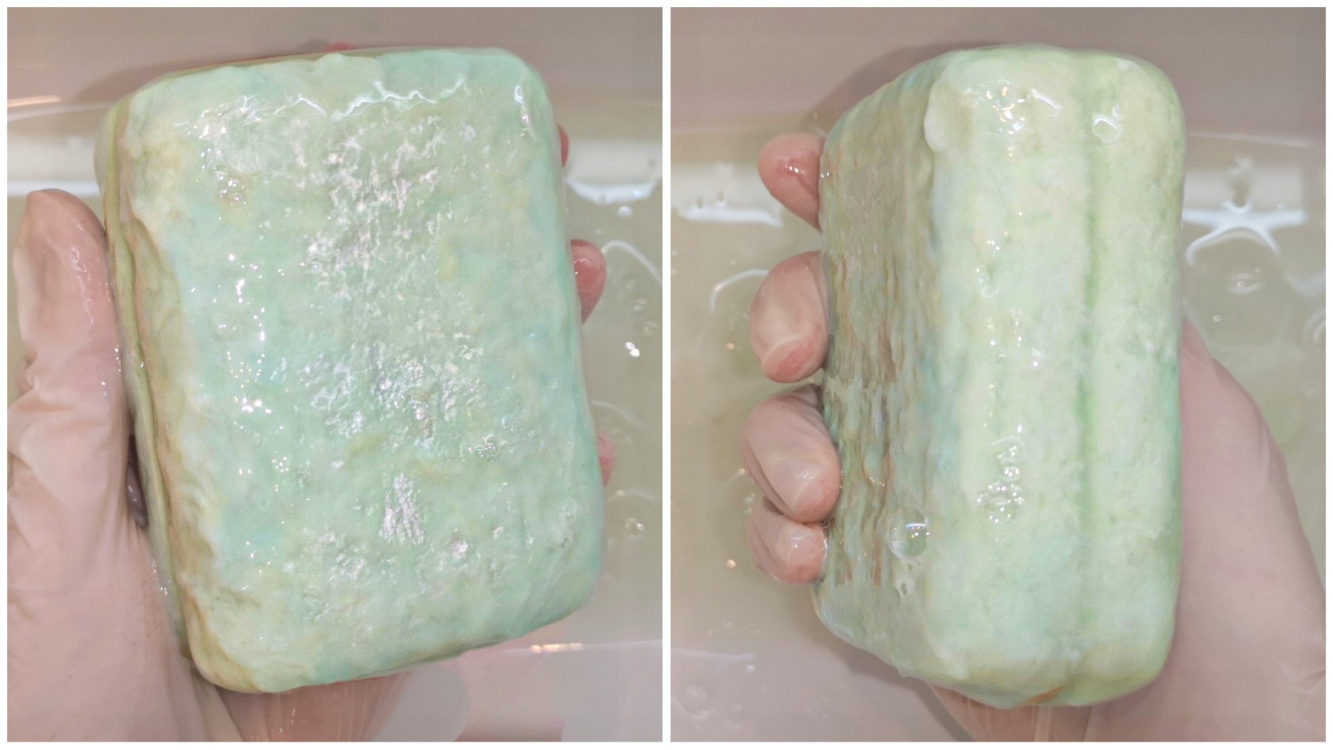 РАЗМОКШЕЕ ХВОЙНОЕ МЫЛО ЭФКО! ГУСТАЯ ПЕНА И СУПЕР ЖМЯК ЖЕСТКОЙ ГУБКОЙ! МЫЛЬНОЕ АСМР / SOAKED SOAP смотреть онлайн