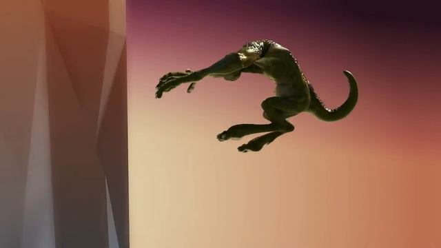 P2design - Creature animation final render смотреть онлайн