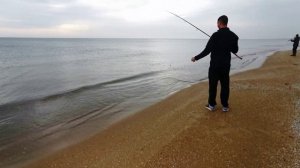Ловля лобаня  в чёрном море Анапа.