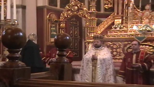 Armenian church Gomidasyan liturgy Part 1 смотреть онлайн