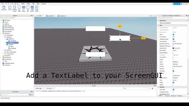 How to make a click counter GUI | Roblox Stuido (RESET-ABLE) смотреть онлайн