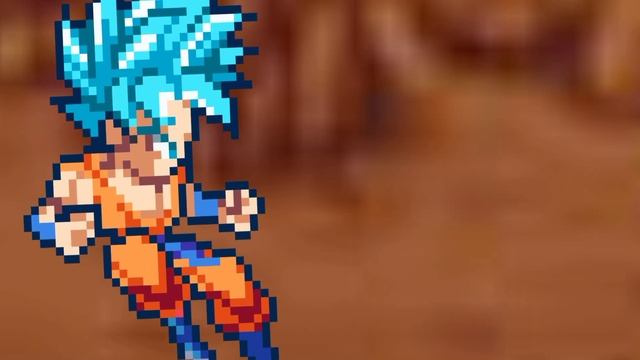 stick nodes Goku vs golden Frieza test sprite animation смотреть онлайн