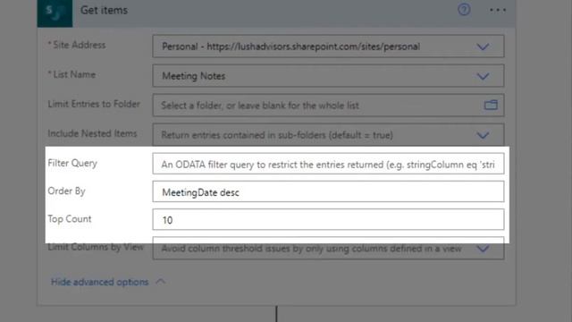 PowerAutomate Trick: "Orderby" and "Top Count" for SharePoint list to email [2012211314] смотреть онлайн