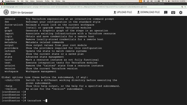 Terraform installation on Centos смотреть онлайн