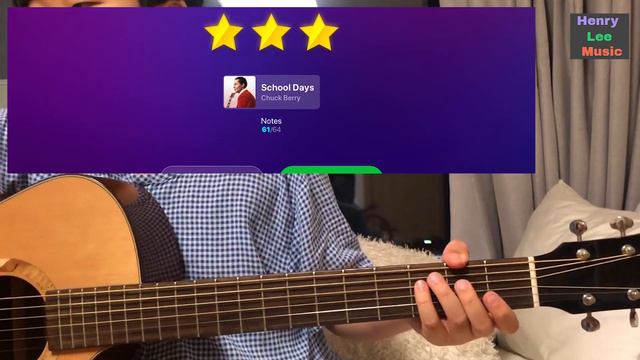 09. School Days - Chuck Berry (Simply Guitar - Chord Basics 2) Very Easy (Level 1) E, A9 chords смотреть онлайн