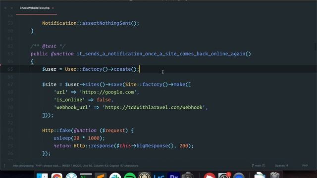 25 - refactoring the CheckWebsite Test смотреть онлайн