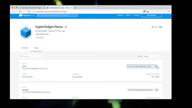 2.0 STARTING BESU g) Using a docker image смотреть онлайн