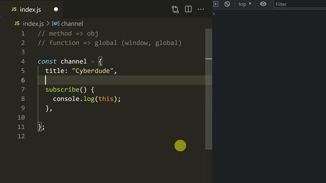 #81 - Understanding Javascript 'this' keyword - (தமிழில்) (Tamil) | JavaScript Course смотреть онлайн