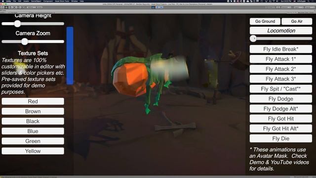 Low Poly Character - Bomber Bug смотреть онлайн