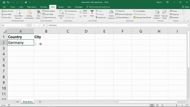 Problem Solved: Dependent Drop Down Lists in Excel смотреть онлайн