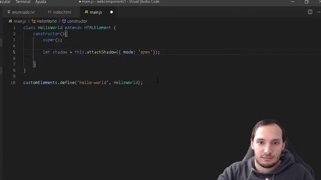 Ejercicios Javascript - Webcomponents #1 - Creando nuestro primer webcomponent смотреть онлайн
