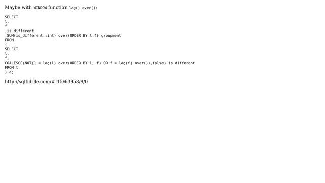 Databases: Postgres - Regroup rows with at least one common attribute (2 Solutions!!) смотреть онлайн