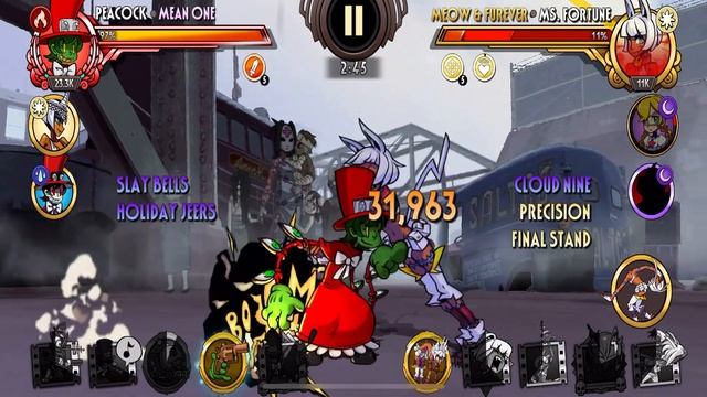 Skullgirls Mobile: Season's Beatings Prize Fight Gameplay (2021) смотреть онлайн