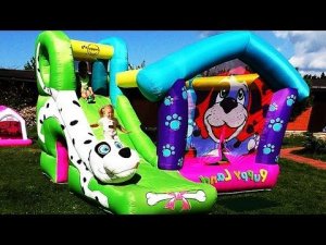 ✿ Тайная Жизнь Домашних Животных БАТУТ The Secret Life of Pets Playhouse Игры Для Детей Trampoline