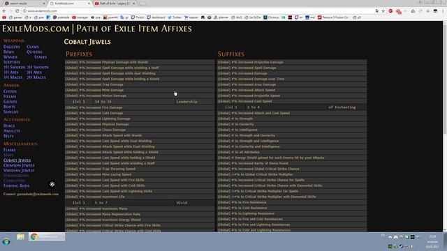 Path of Exile - Legacy [09.5] - О стоимости джевелов смотреть онлайн