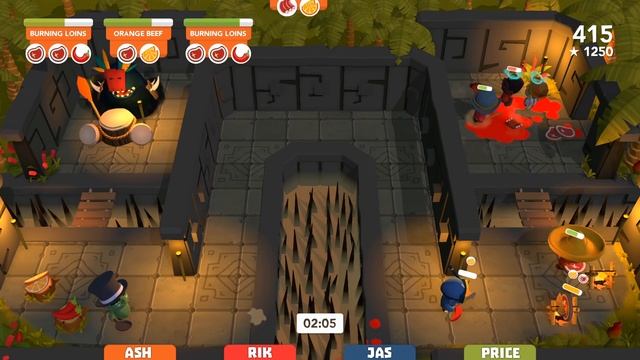 Cannibal Cuisine - #3 - ESCAPE THE JUNGLE!! (4 Player Gameplay) смотреть онлайн