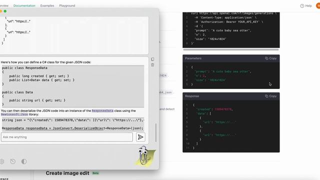 ChatGPT in action converting Json to C# смотреть онлайн