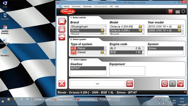 Delphi Ds150E - NO VCI FOUND - Solved !