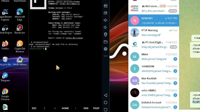 mining banyak koin menggunakan termux ke indodax смотреть онлайн