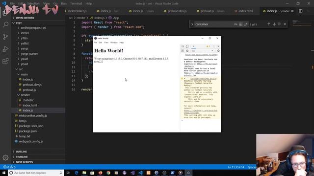 Auto Reload Tool für Electron (Teil 4) смотреть онлайн