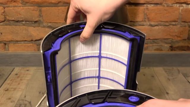 Как заменить внешние фильтры на Dyson pure cool tp04? смотреть онлайн