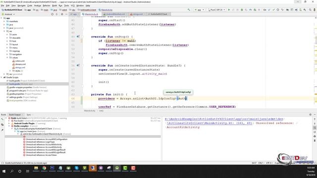 Kotlin Android Tutorial - New Eat It part 4 Change Facebook Account Kit to Firebase Authentication смотреть онлайн