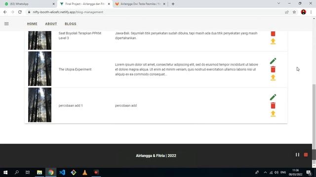 Final Project VueJs Airlangga - Fitria смотреть онлайн