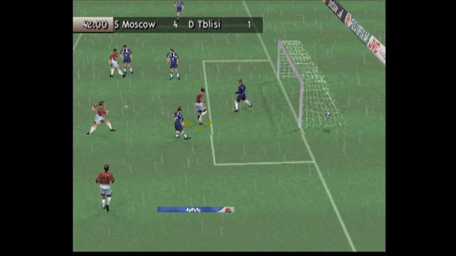 Fifa 99.  PS1. One Game. Spartak Moscow VS Dynamo Tbilisi.