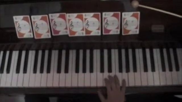 Music Fun Notes,Game No7 "Conductor's Baton" (play single note, at the piano) смотреть онлайн