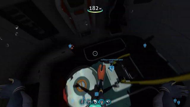Subnautica. Нахожу капсулу времени. Погружаюсь на крабе в бездну. смотреть онлайн